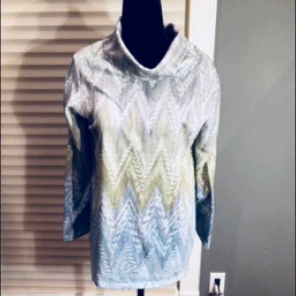 Chicos mock turtleneck top